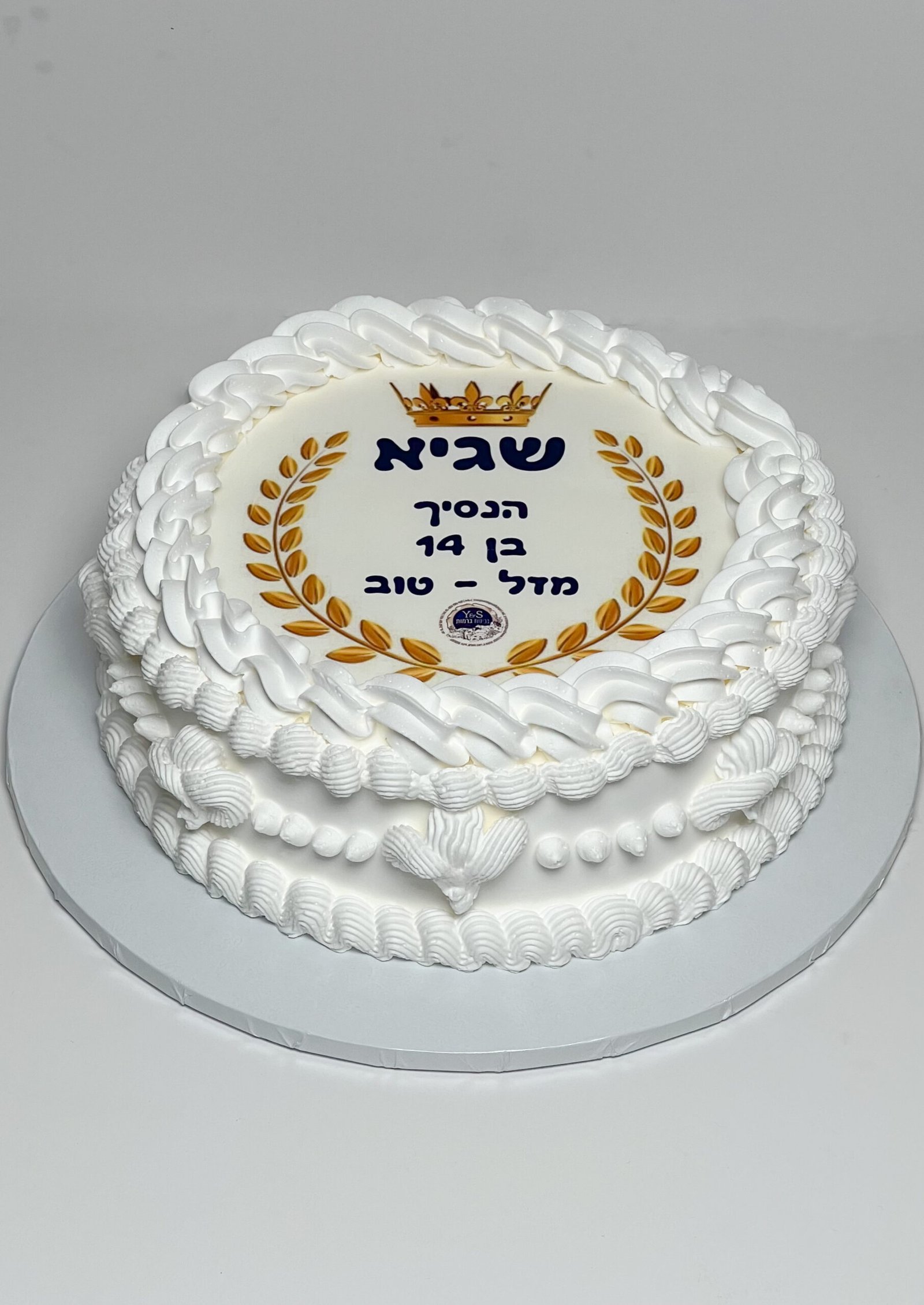 עוגת יום הולדת 2 שכבות