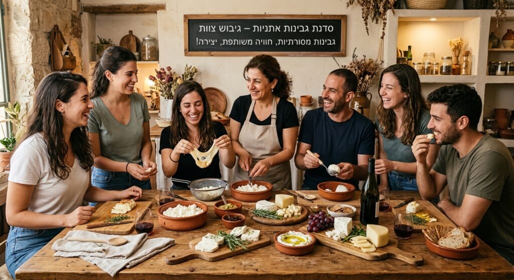 סדנת גבינות אתניות – פעילות גיבוש לצוות קטן