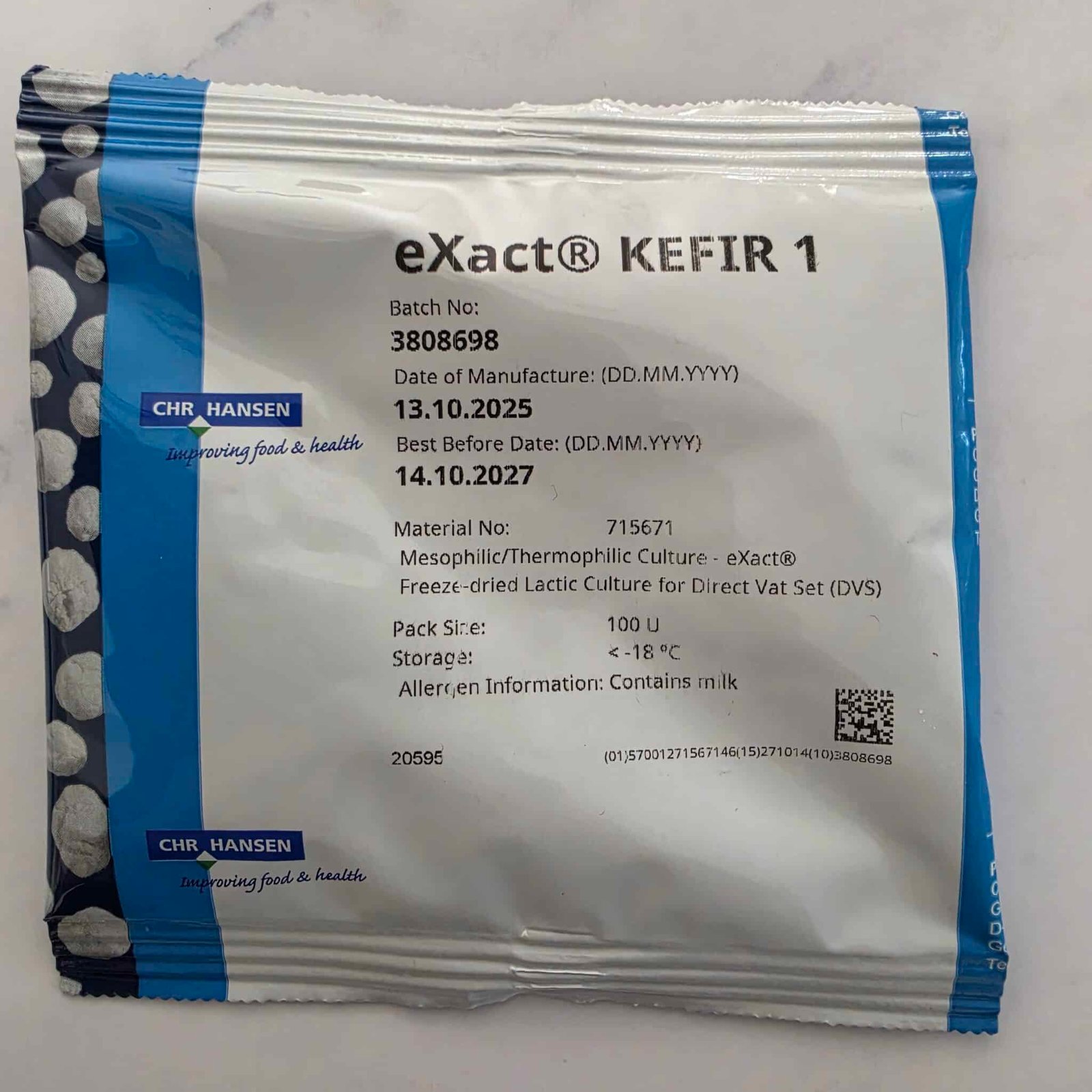 eXact Kefir 1 / מחמצת אקזאקט קפיר 1
