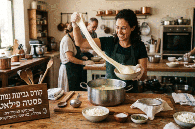 קורס גבינות נמתחות – איטלקיות – פסטה פילאטה